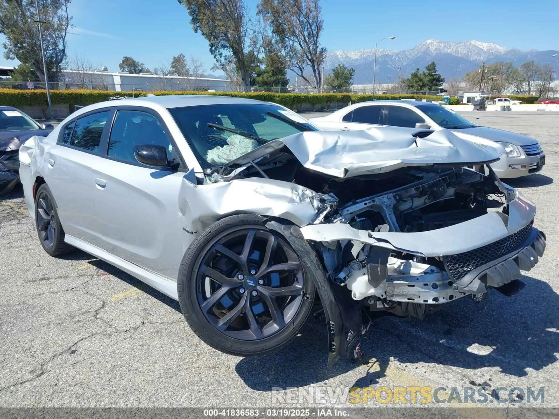 1 Photograph of a damaged car 2C3CDXCTXLH107822 DODGE CHARGER 2020