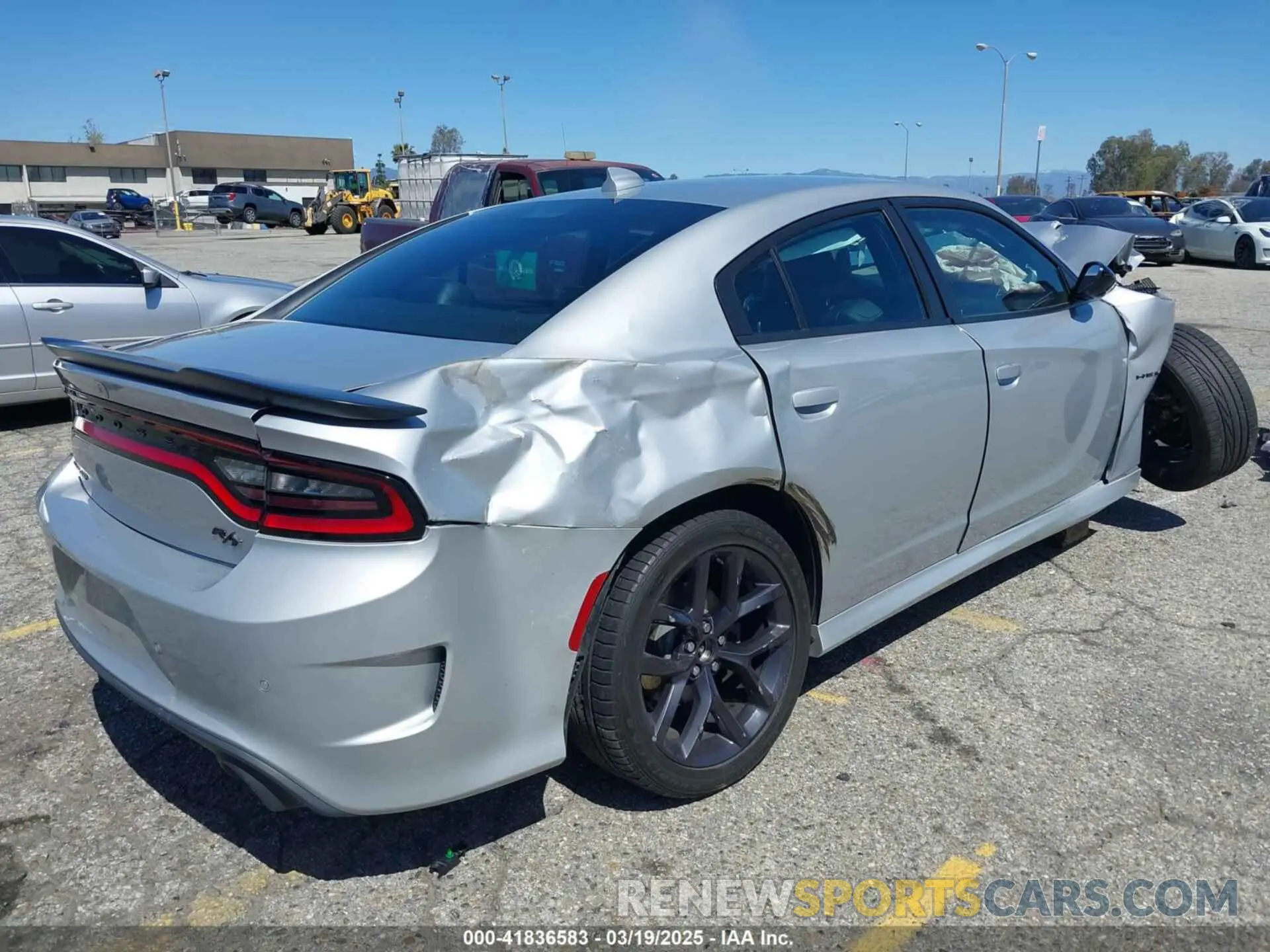 4 Photograph of a damaged car 2C3CDXCTXLH107822 DODGE CHARGER 2020