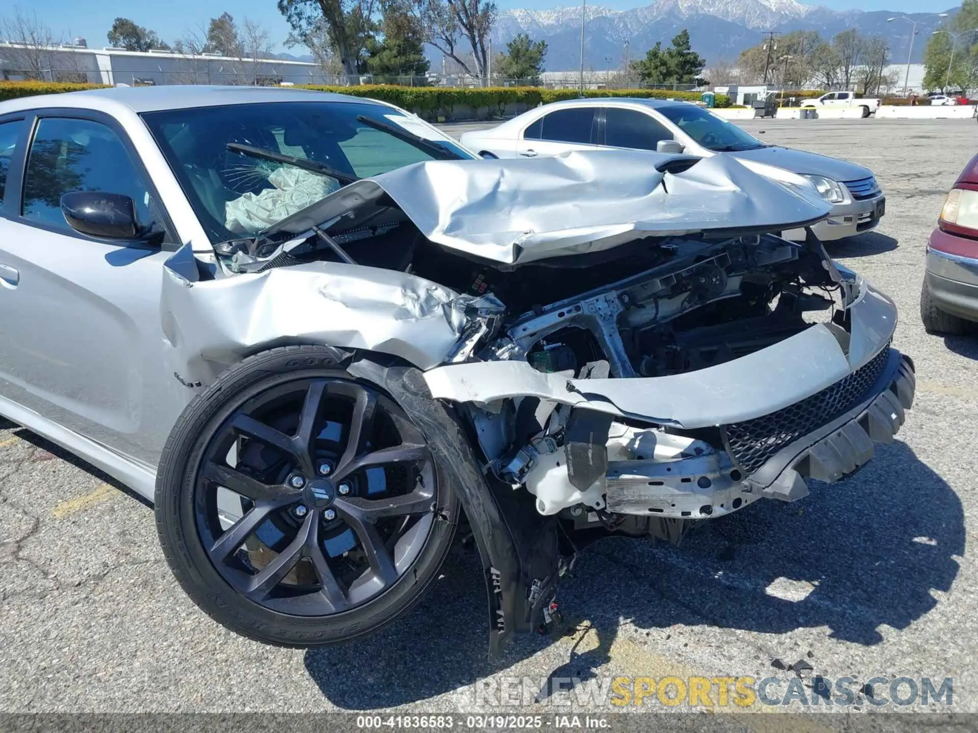 6 Photograph of a damaged car 2C3CDXCTXLH107822 DODGE CHARGER 2020