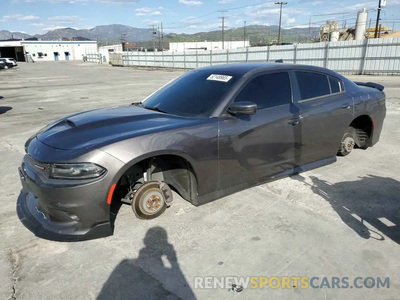 1 Photograph of a damaged car 2C3CDXCTXLH249328 DODGE CHARGER 2020