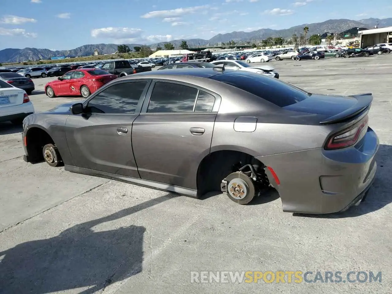 2 Photograph of a damaged car 2C3CDXCTXLH249328 DODGE CHARGER 2020