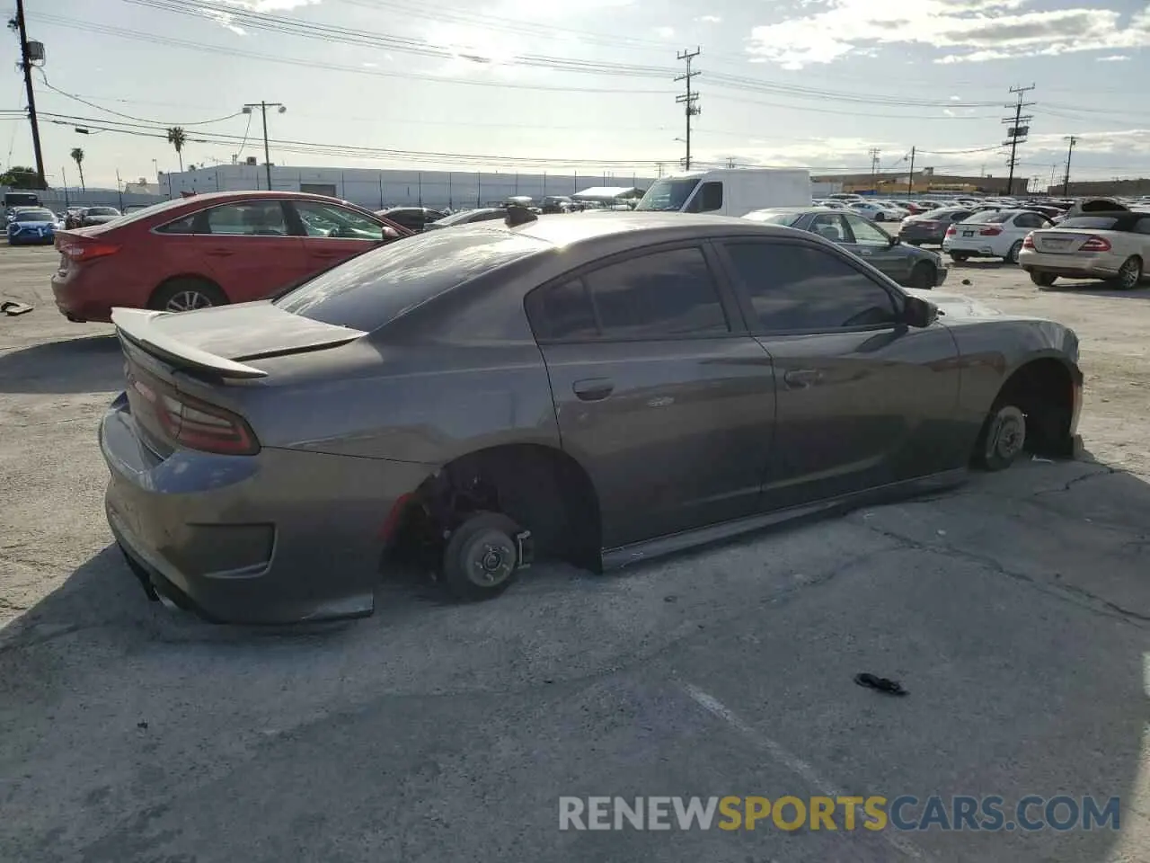 3 Photograph of a damaged car 2C3CDXCTXLH249328 DODGE CHARGER 2020