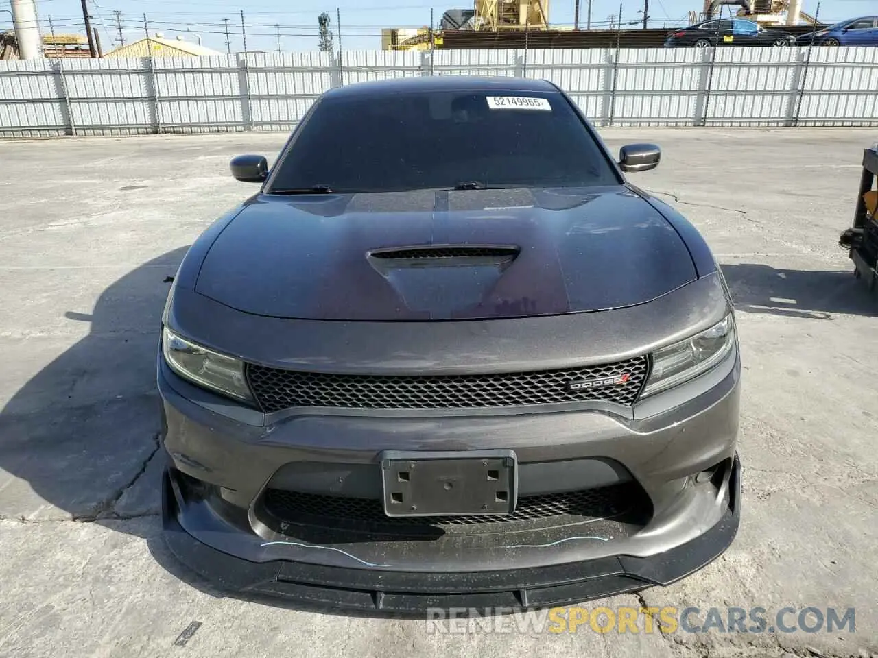 5 Photograph of a damaged car 2C3CDXCTXLH249328 DODGE CHARGER 2020
