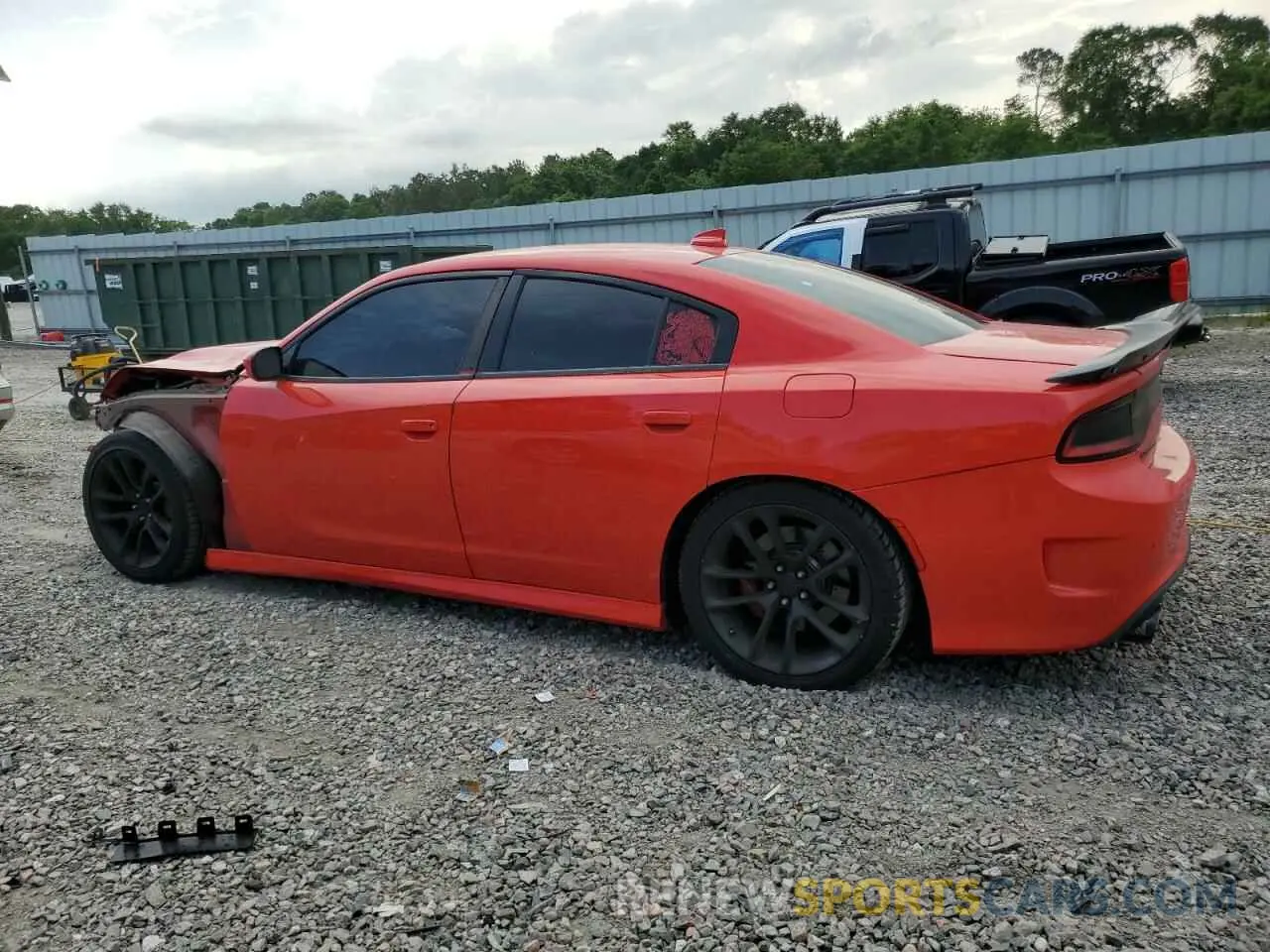 2 Photograph of a damaged car 2C3CDXGJ0LH121673 DODGE CHARGER 2020