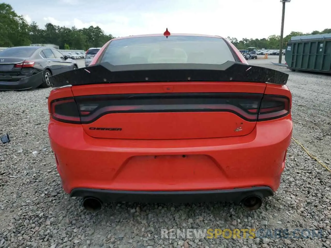 6 Photograph of a damaged car 2C3CDXGJ0LH121673 DODGE CHARGER 2020