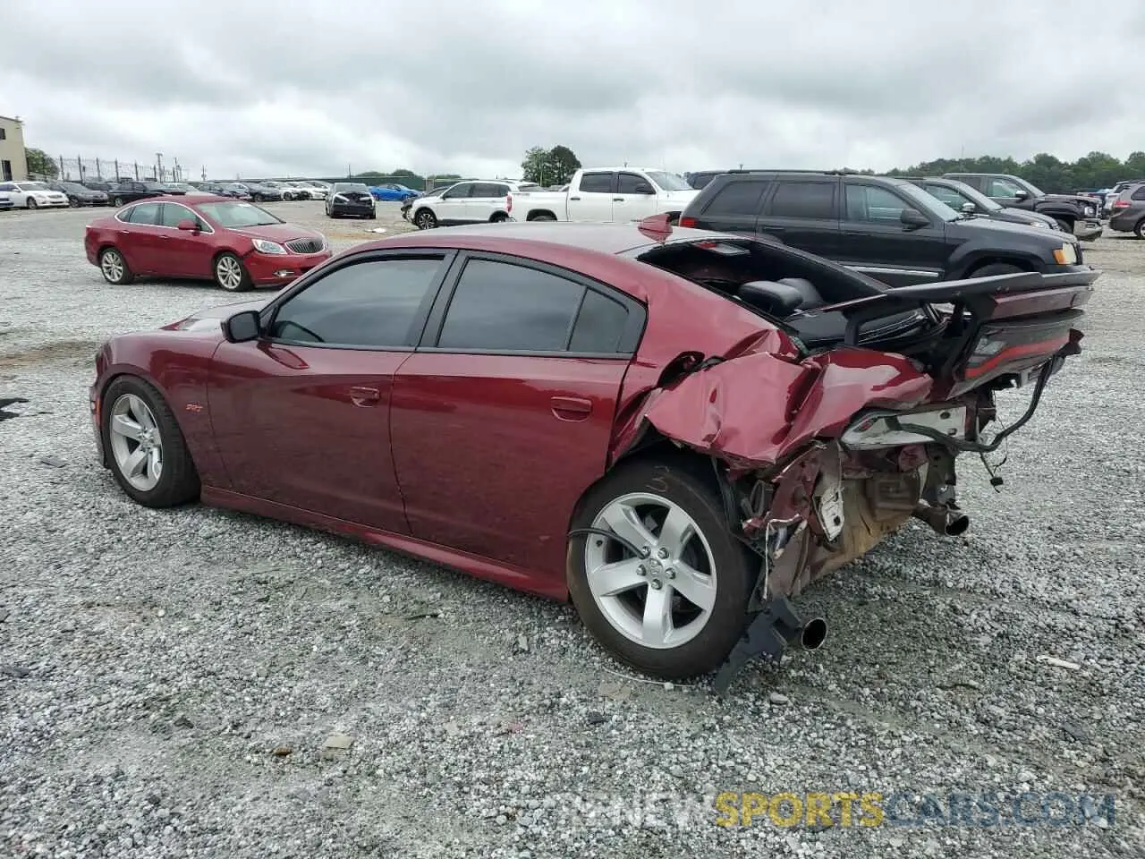 2 Photograph of a damaged car 2C3CDXGJ0LH148050 DODGE CHARGER 2020