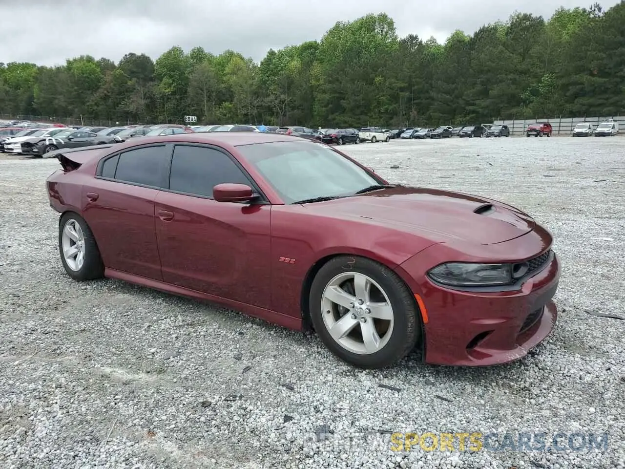 4 Photograph of a damaged car 2C3CDXGJ0LH148050 DODGE CHARGER 2020