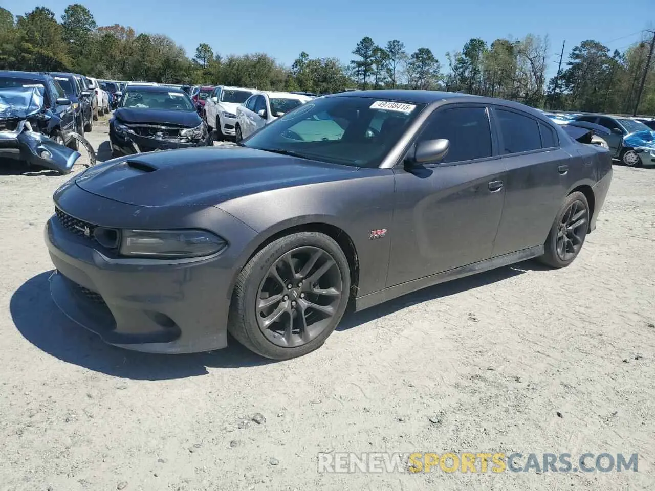 1 Photograph of a damaged car 2C3CDXGJ1LH120502 DODGE CHARGER 2020