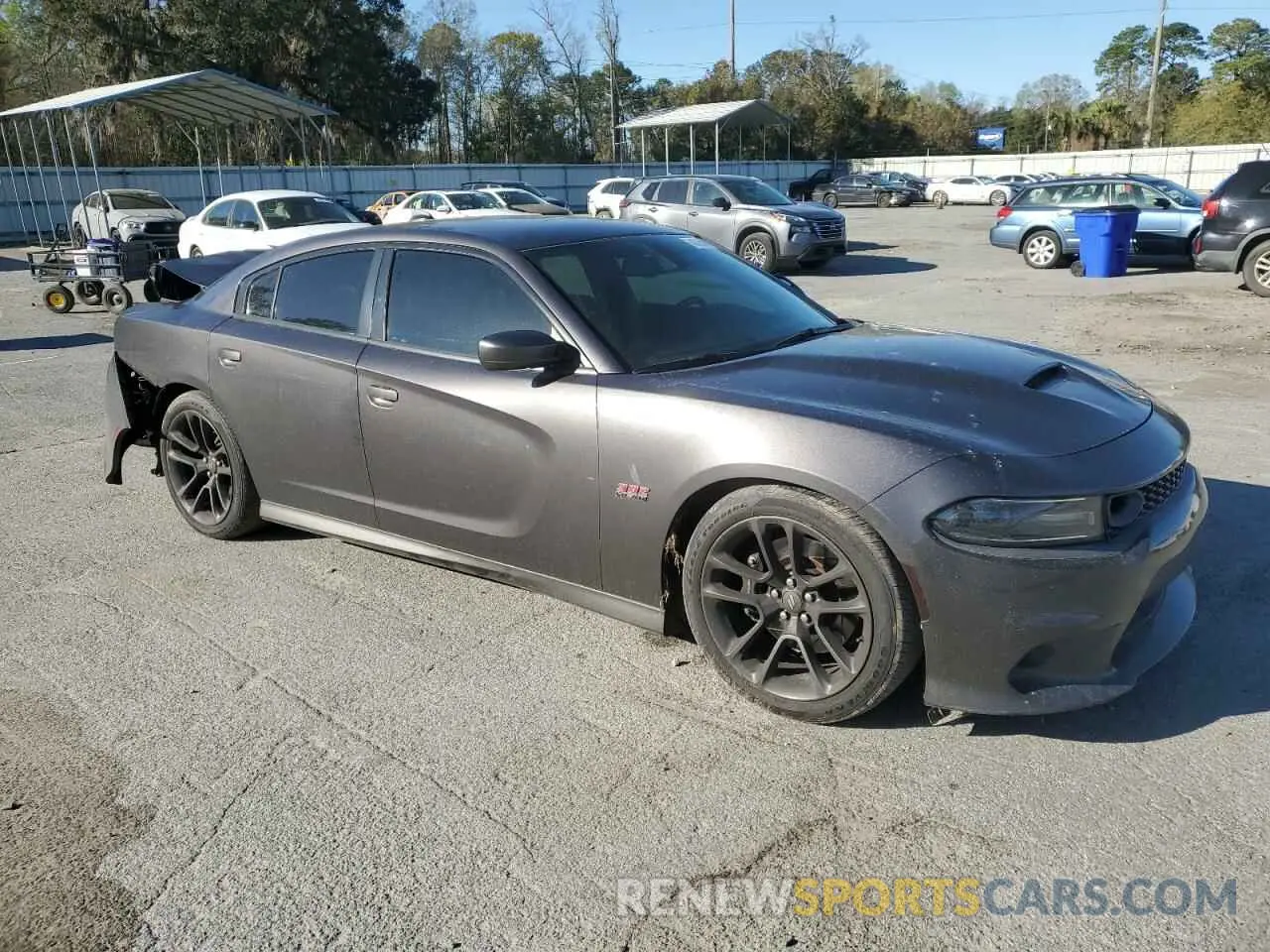 4 Photograph of a damaged car 2C3CDXGJ1LH120502 DODGE CHARGER 2020