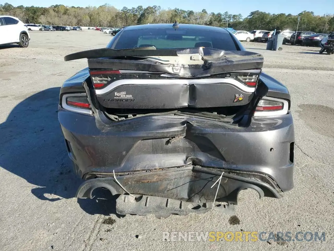6 Photograph of a damaged car 2C3CDXGJ1LH120502 DODGE CHARGER 2020