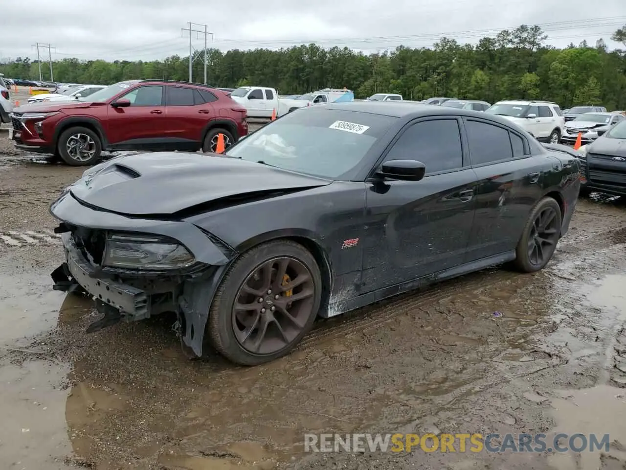1 Photograph of a damaged car 2C3CDXGJ1LH156156 DODGE CHARGER 2020