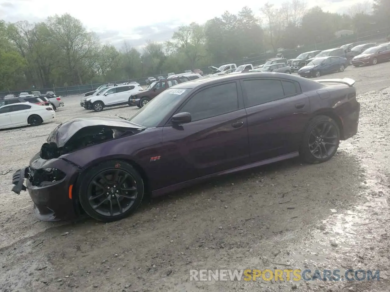 1 Photograph of a damaged car 2C3CDXGJ1LH185897 DODGE CHARGER 2020