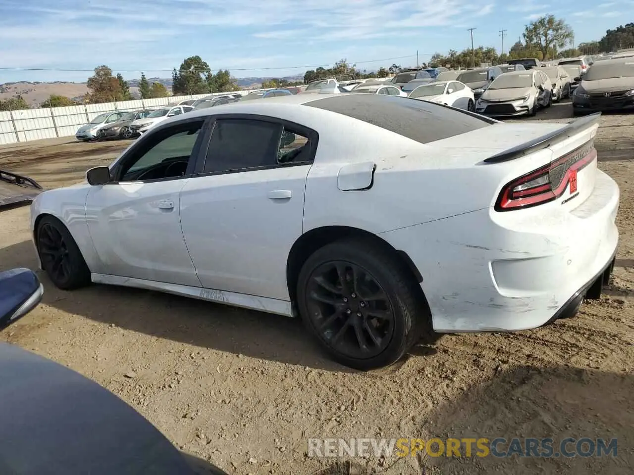 2 Photograph of a damaged car 2C3CDXGJ1LH255236 DODGE CHARGER 2020