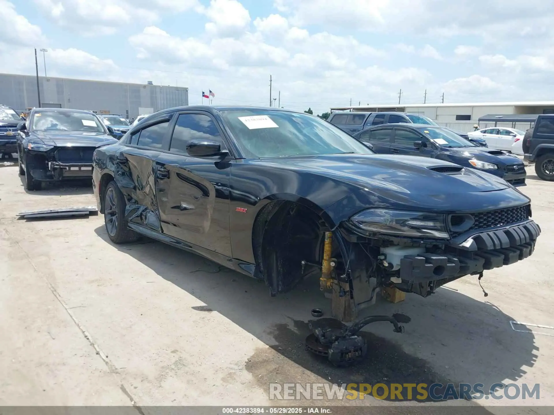 1 Photograph of a damaged car 2C3CDXGJ2LH114580 DODGE CHARGER 2020