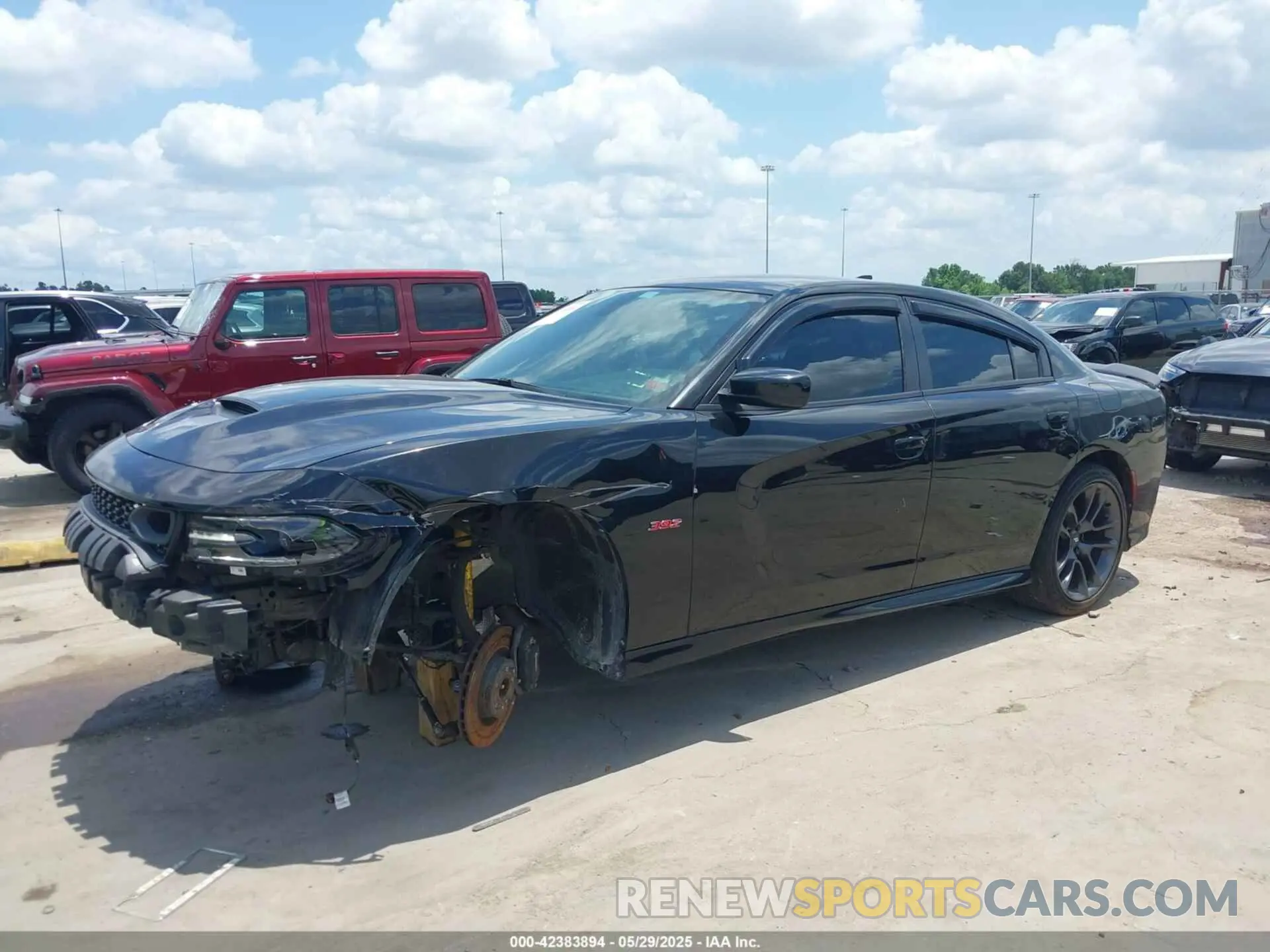 2 Photograph of a damaged car 2C3CDXGJ2LH114580 DODGE CHARGER 2020