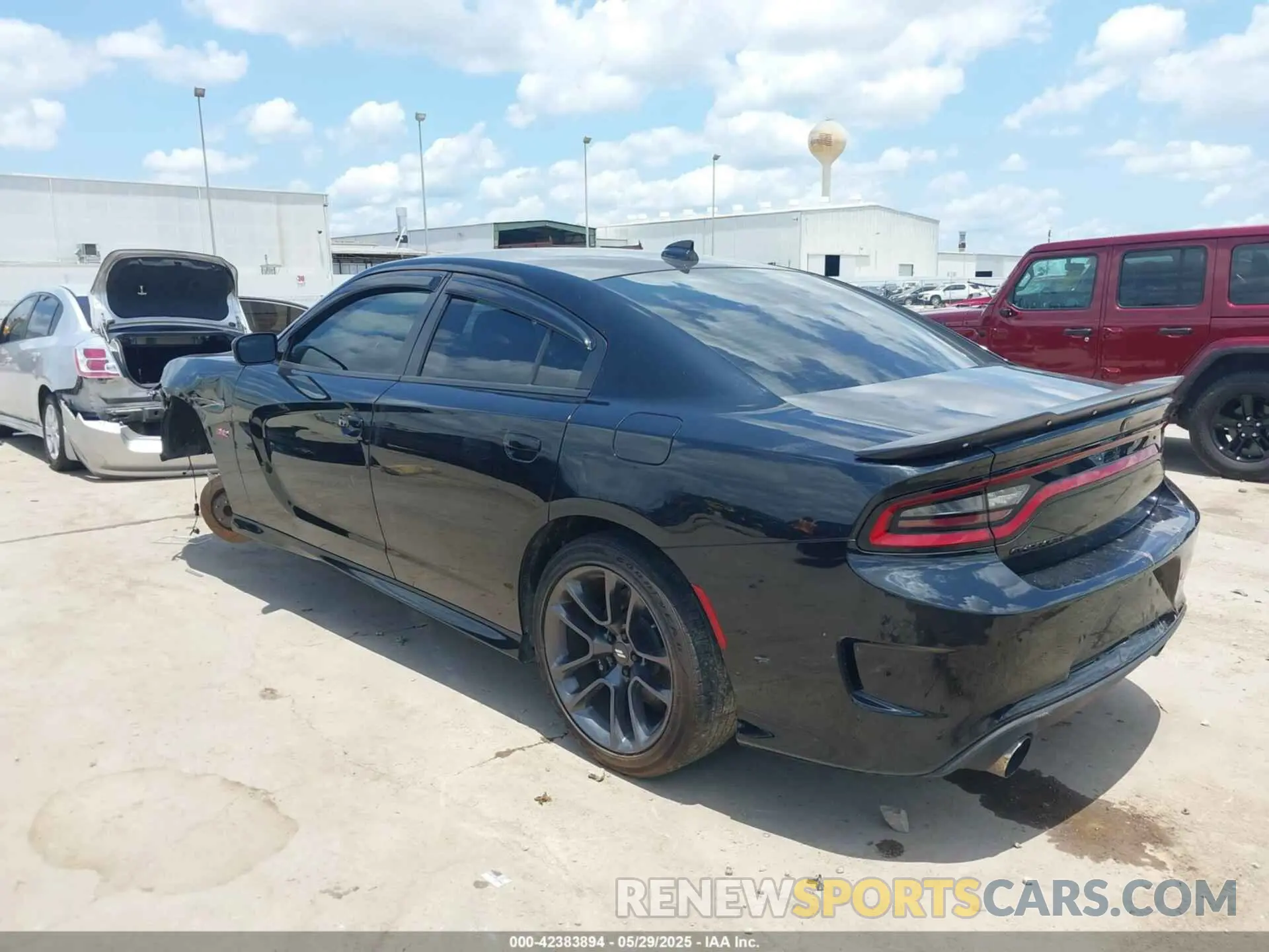 3 Photograph of a damaged car 2C3CDXGJ2LH114580 DODGE CHARGER 2020