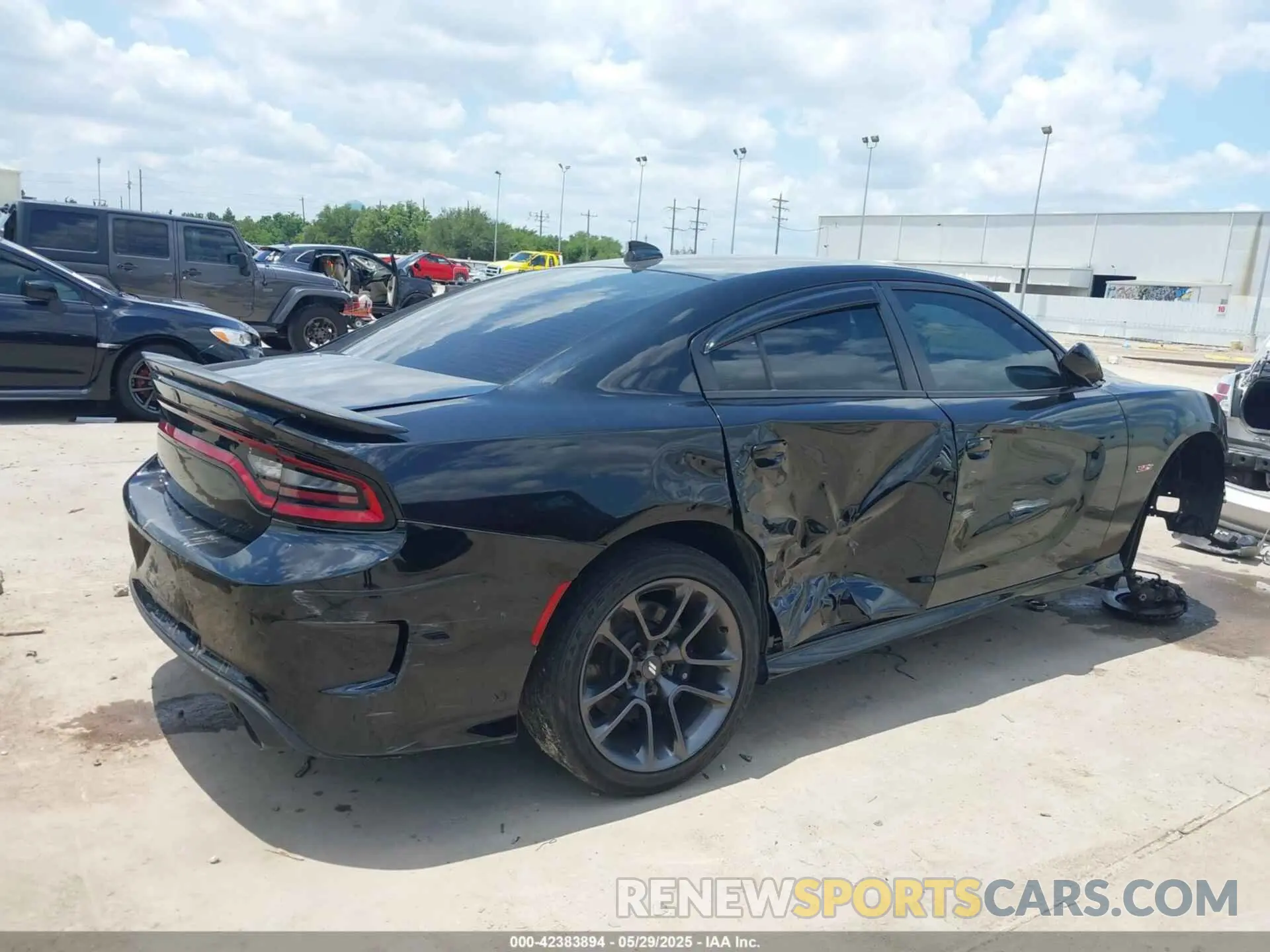 4 Photograph of a damaged car 2C3CDXGJ2LH114580 DODGE CHARGER 2020
