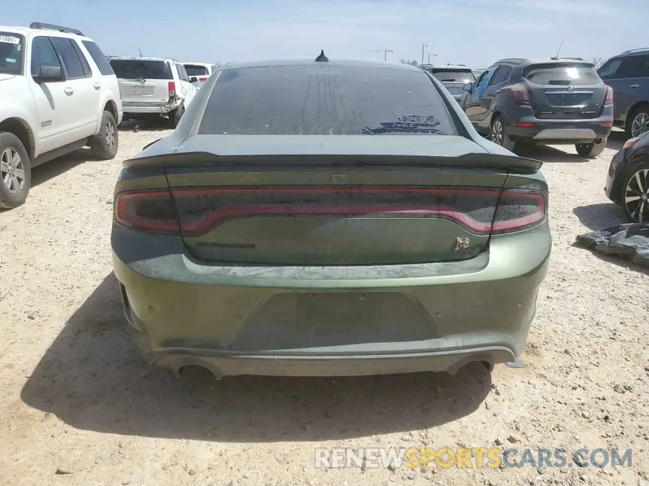 6 Photograph of a damaged car 2C3CDXGJ2LH133260 DODGE CHARGER 2020