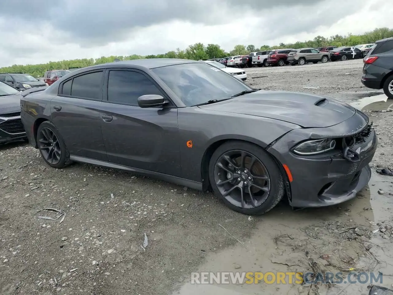 4 Photograph of a damaged car 2C3CDXGJ2LH180210 DODGE CHARGER 2020