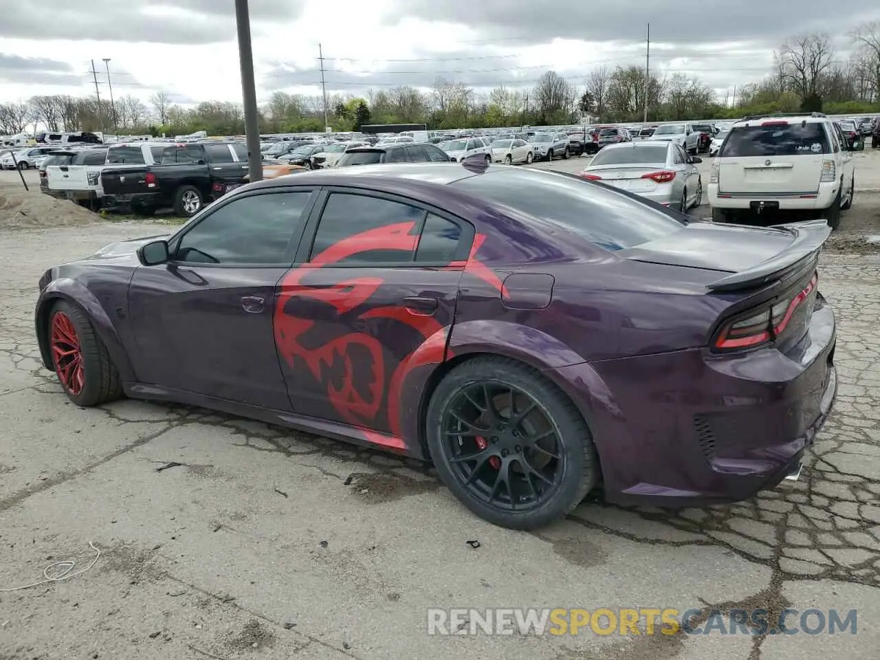 2 Photograph of a damaged car 2C3CDXGJ2LH192289 DODGE CHARGER 2020