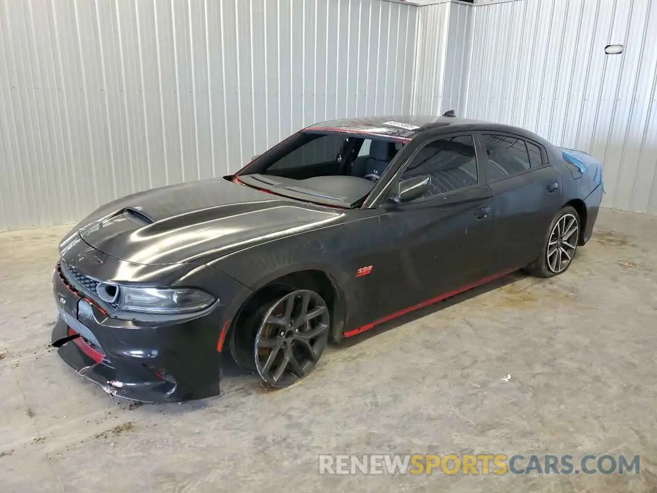 1 Photograph of a damaged car 2C3CDXGJ2LH216493 DODGE CHARGER 2020