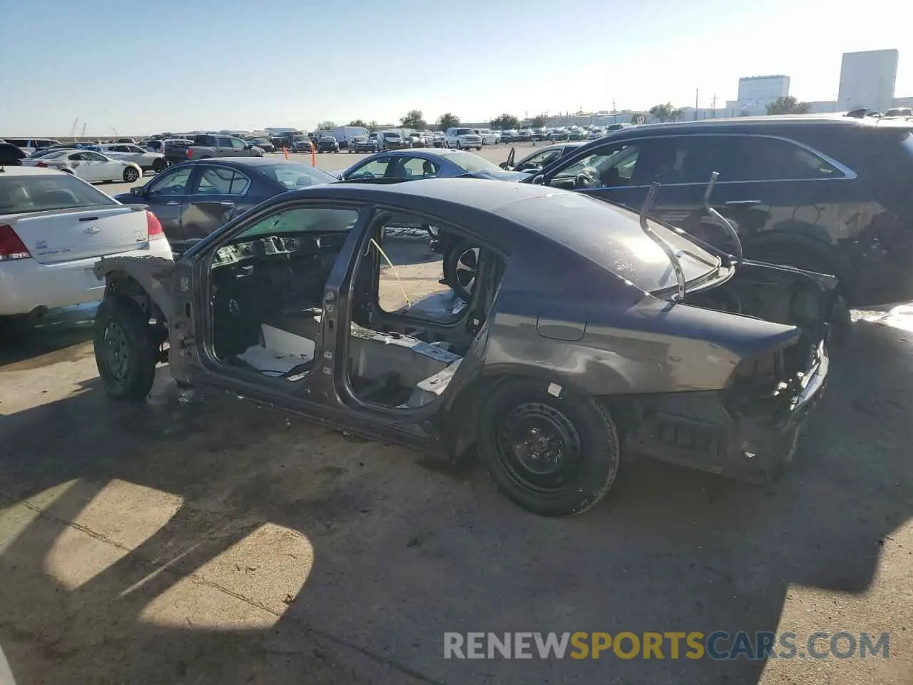 2 Photograph of a damaged car 2C3CDXGJ2LH221533 DODGE CHARGER 2020