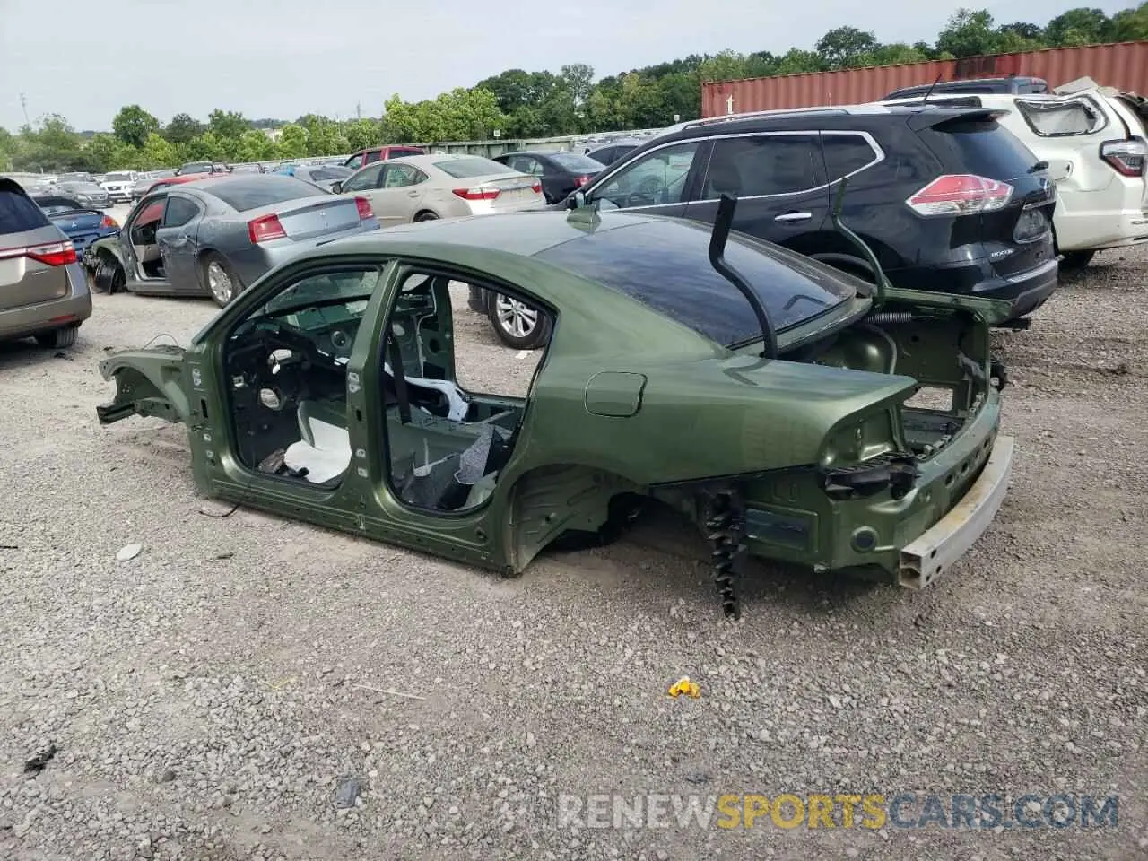 2 Photograph of a damaged car 2C3CDXGJ2LH228241 DODGE CHARGER 2020