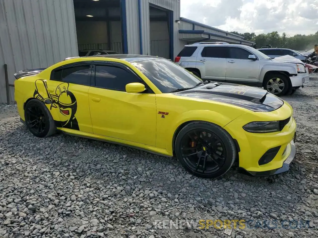 4 Photograph of a damaged car 2C3CDXGJ3LH140945 DODGE CHARGER 2020