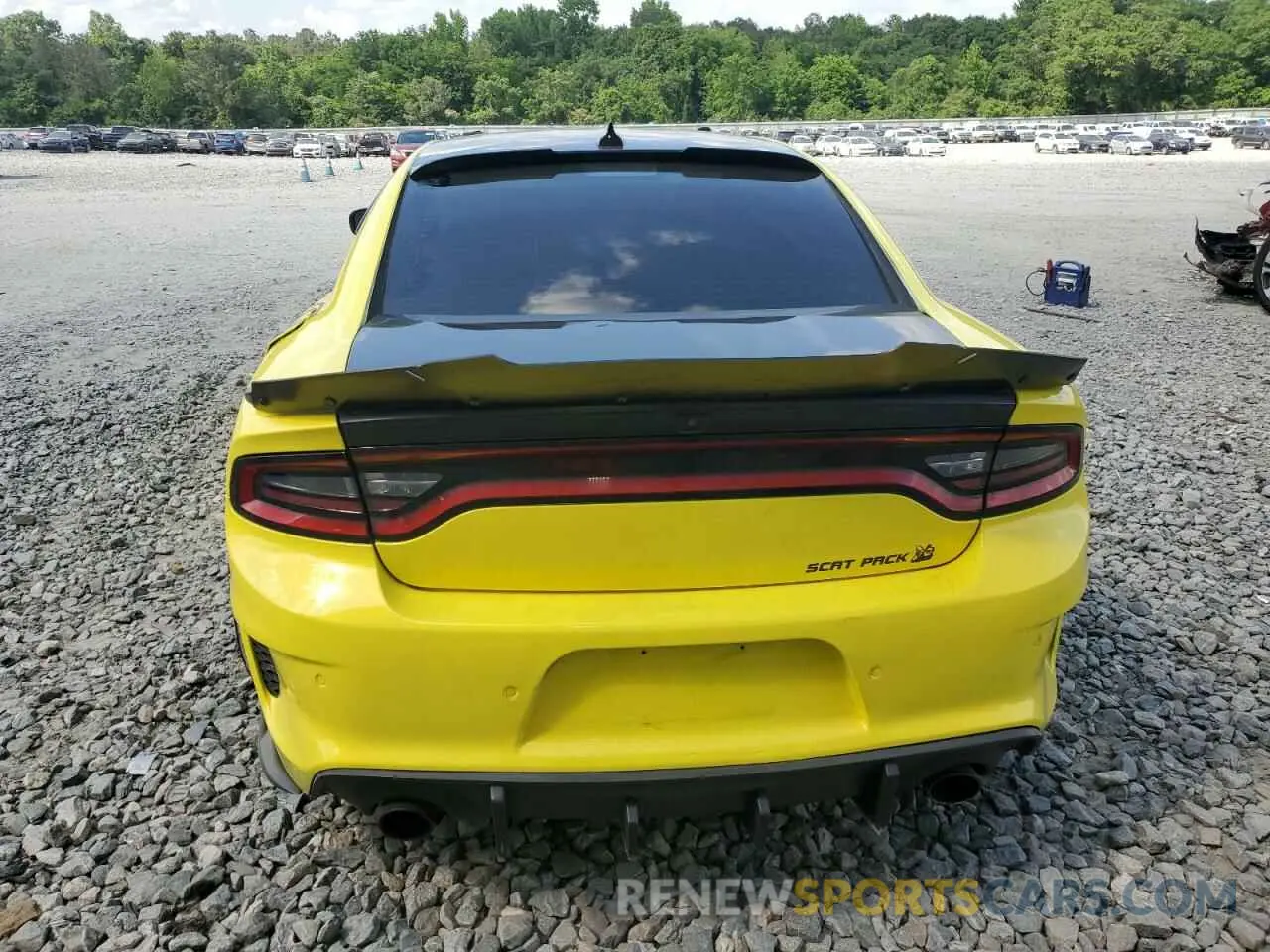 6 Photograph of a damaged car 2C3CDXGJ3LH140945 DODGE CHARGER 2020