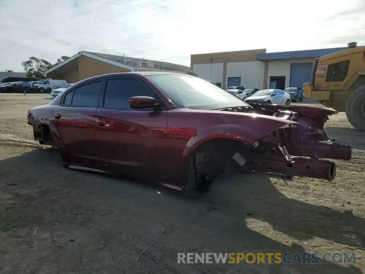 4 Photograph of a damaged car 2C3CDXGJ3LH197081 DODGE CHARGER 2020