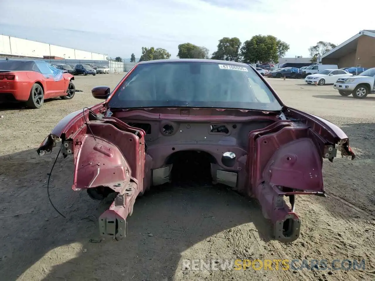 5 Photograph of a damaged car 2C3CDXGJ3LH197081 DODGE CHARGER 2020