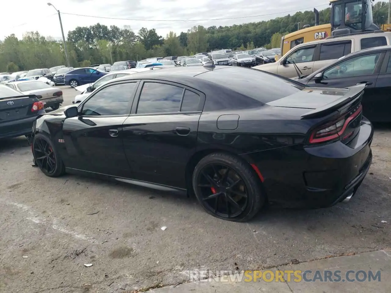 2 Photograph of a damaged car 2C3CDXGJ3LH202389 DODGE CHARGER 2020