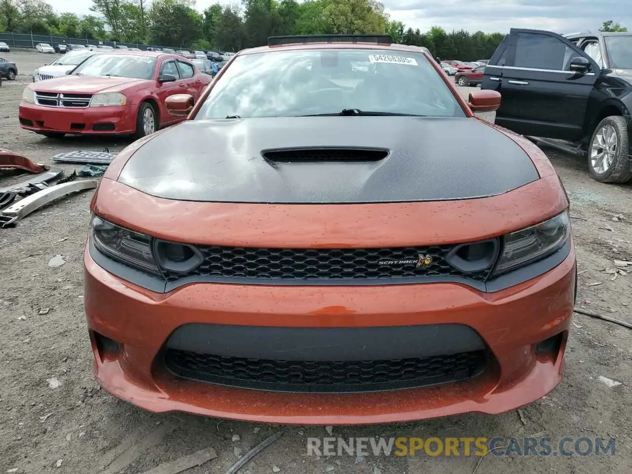 5 Photograph of a damaged car 2C3CDXGJ3LH242374 DODGE CHARGER 2020