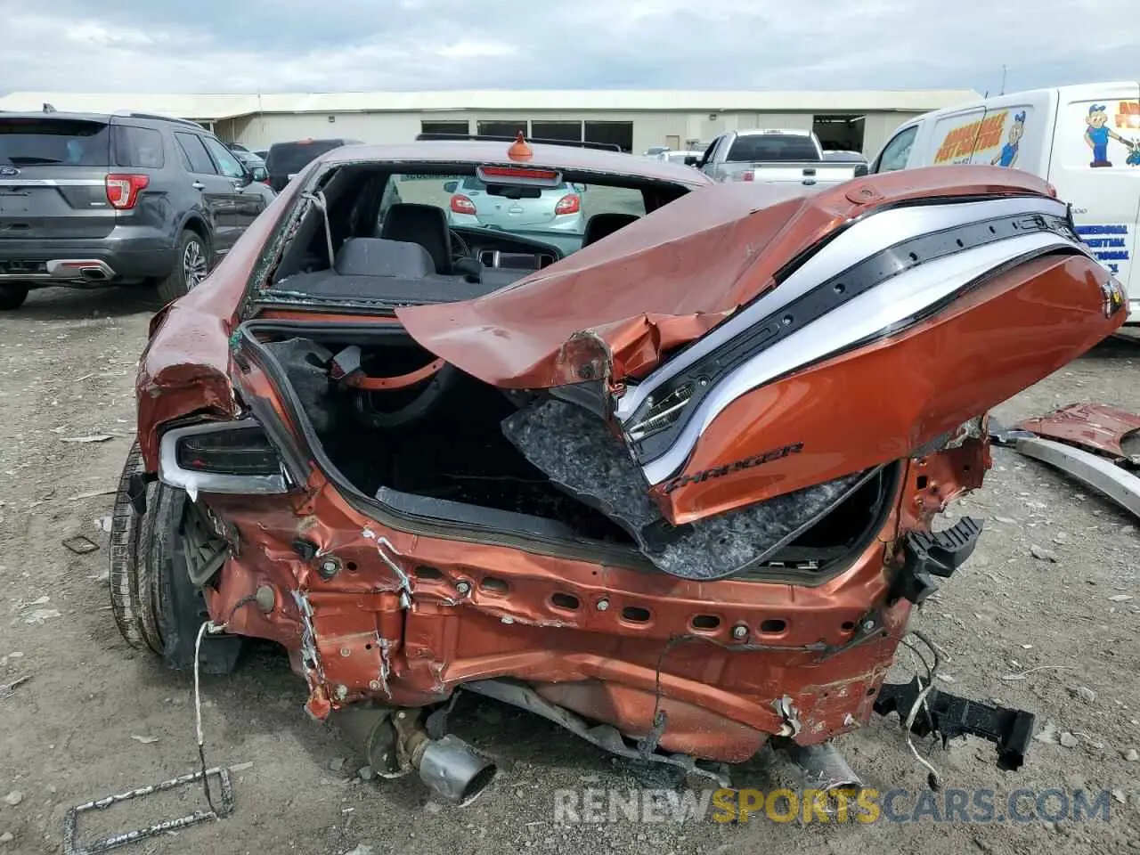 6 Photograph of a damaged car 2C3CDXGJ3LH242374 DODGE CHARGER 2020