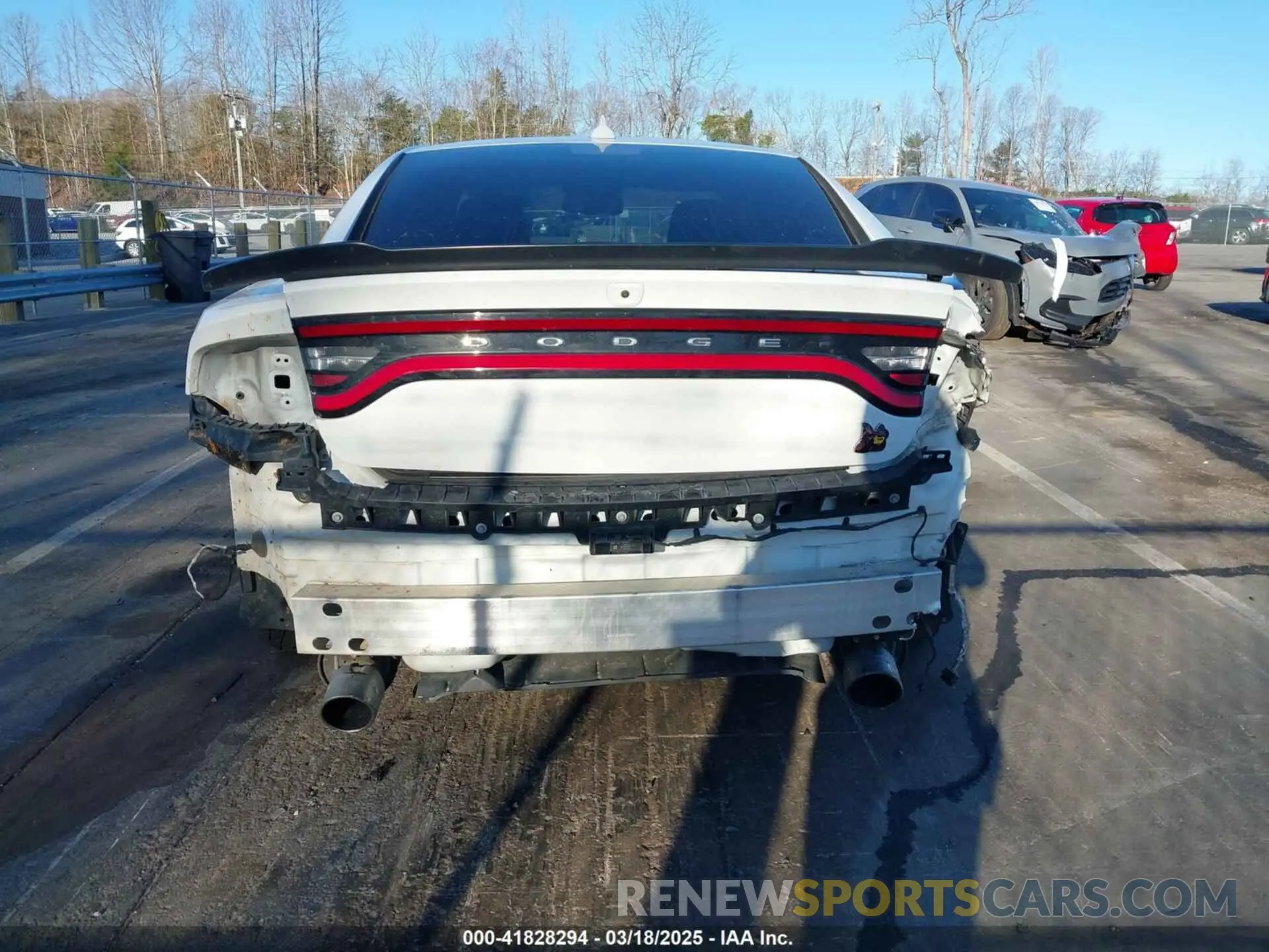 6 Photograph of a damaged car 2C3CDXGJ3LH244092 DODGE CHARGER 2020
