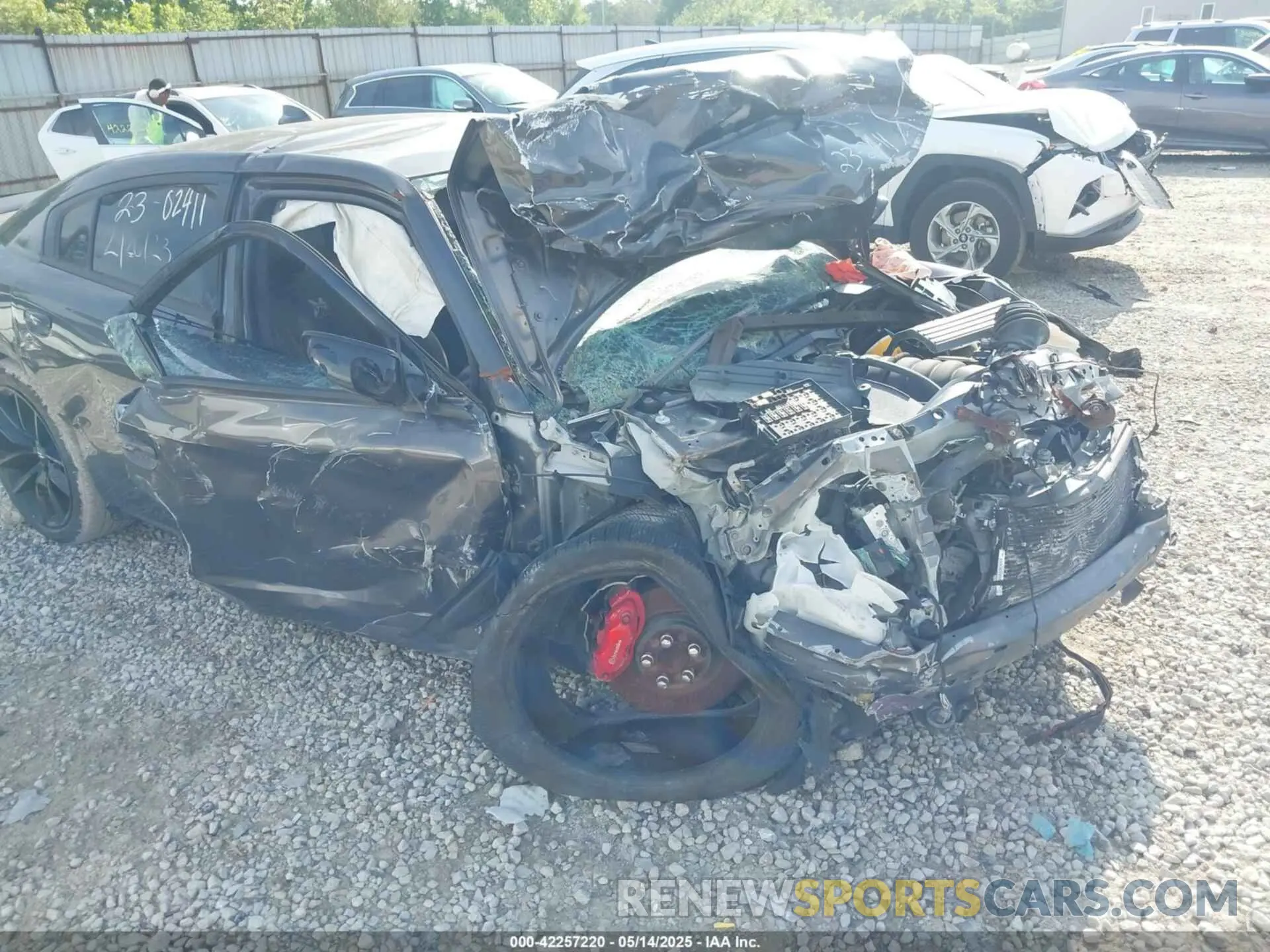 21 Photograph of a damaged car 2C3CDXGJ3LH244464 DODGE CHARGER 2020