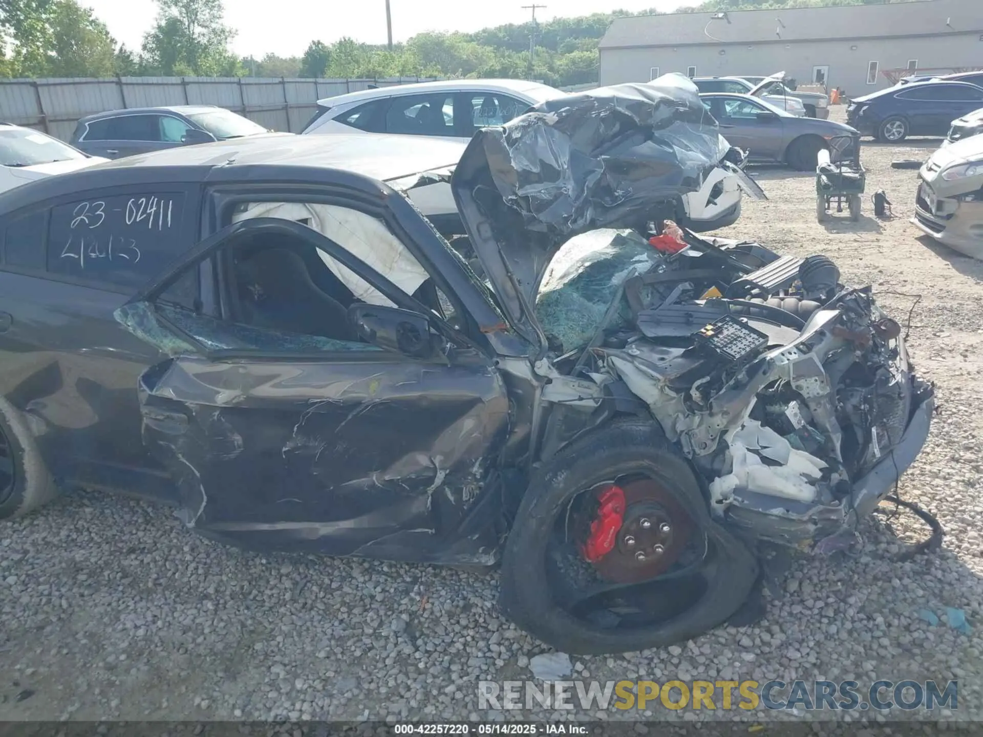 22 Photograph of a damaged car 2C3CDXGJ3LH244464 DODGE CHARGER 2020