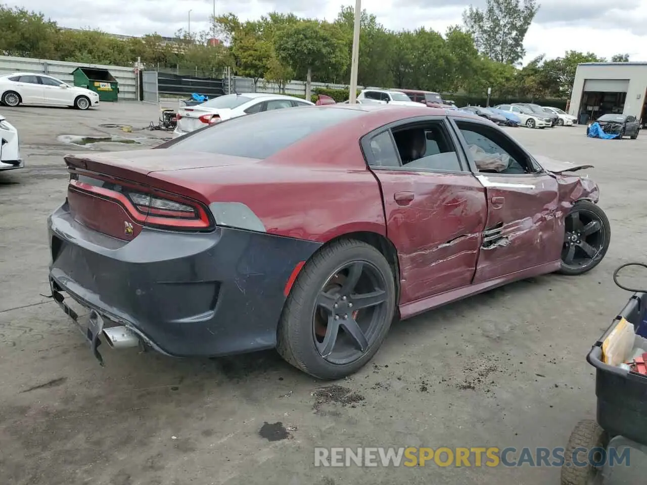 3 Photograph of a damaged car 2C3CDXGJ3LH246067 DODGE CHARGER 2020