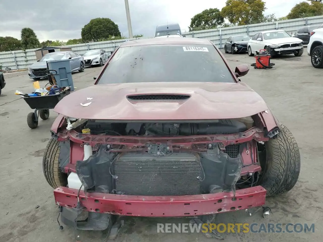 5 Photograph of a damaged car 2C3CDXGJ3LH246067 DODGE CHARGER 2020