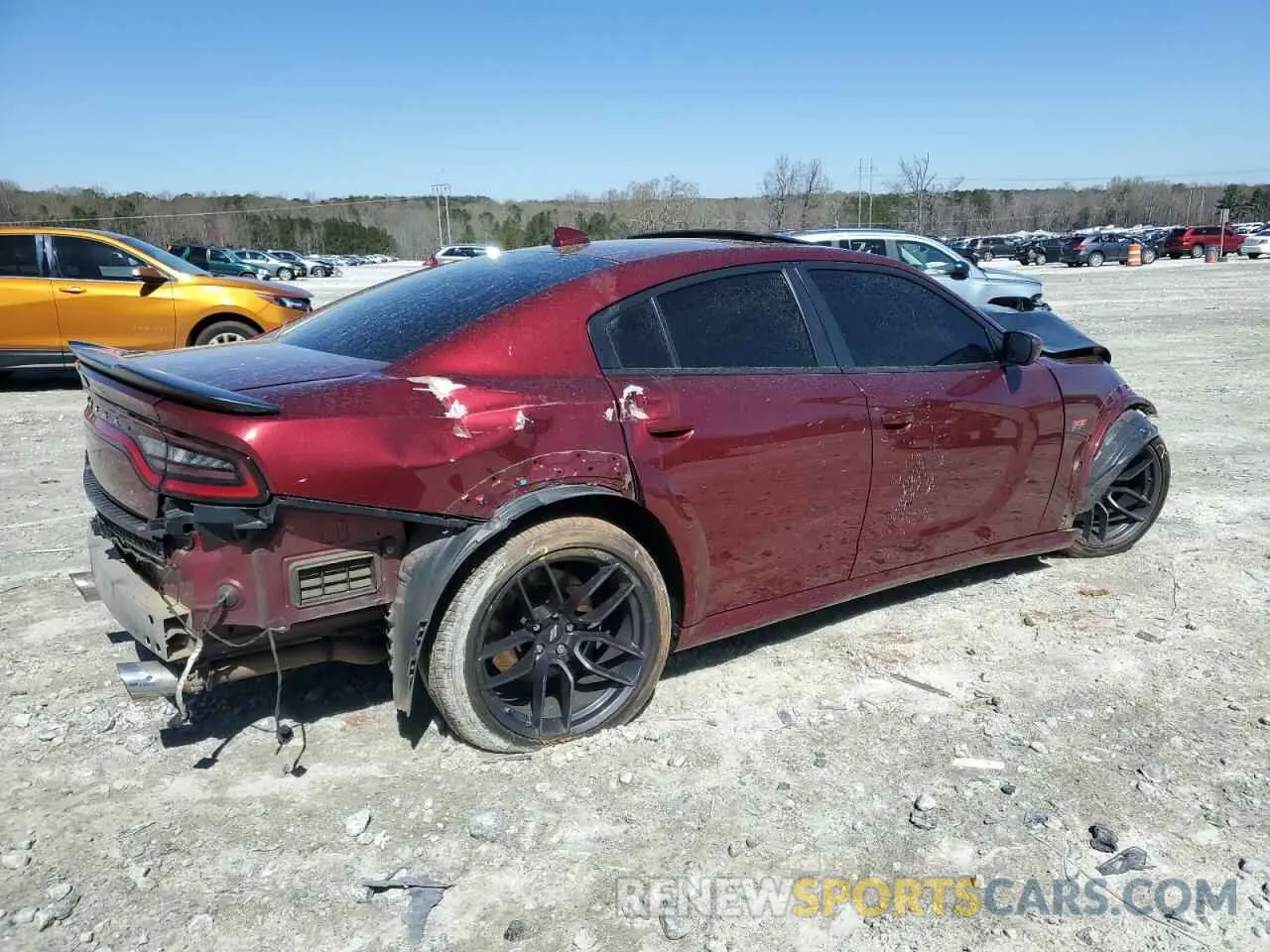 3 Photograph of a damaged car 2C3CDXGJ4LH107436 DODGE CHARGER 2020