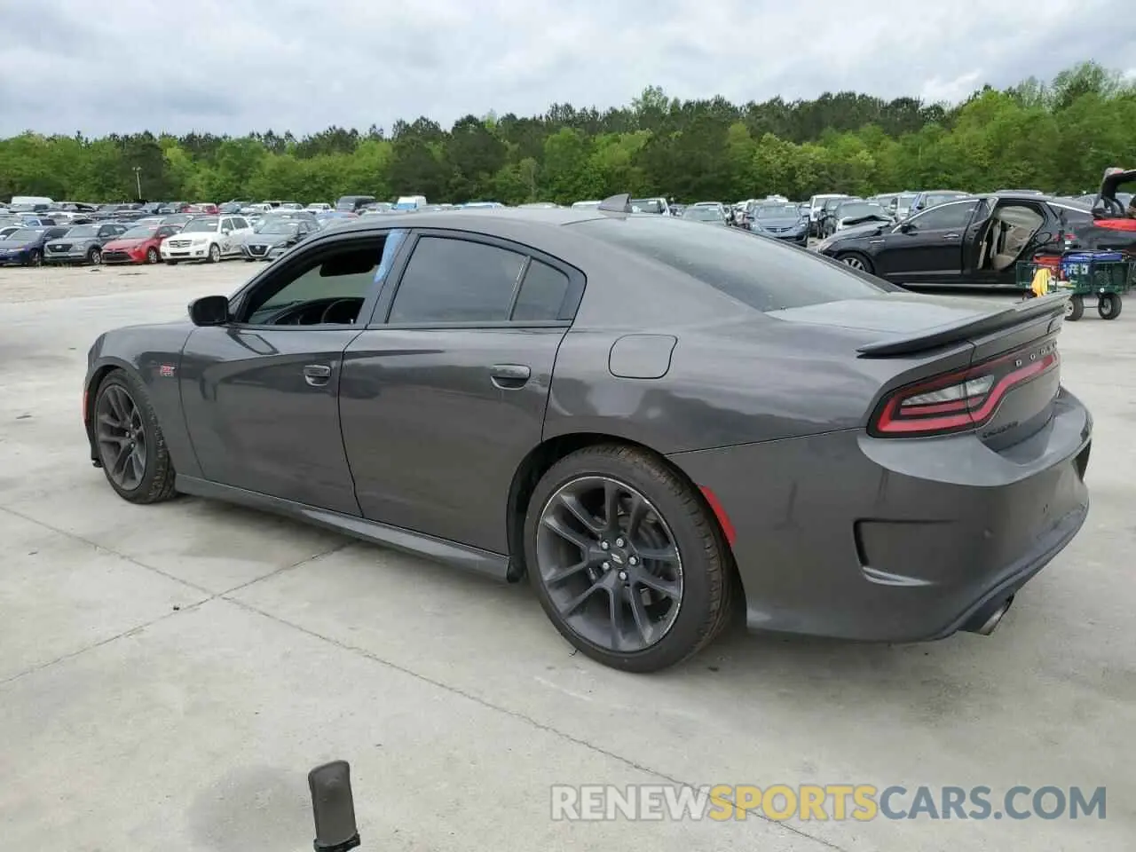 2 Photograph of a damaged car 2C3CDXGJ4LH153364 DODGE CHARGER 2020