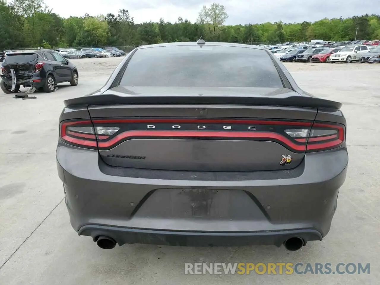 6 Photograph of a damaged car 2C3CDXGJ4LH153364 DODGE CHARGER 2020