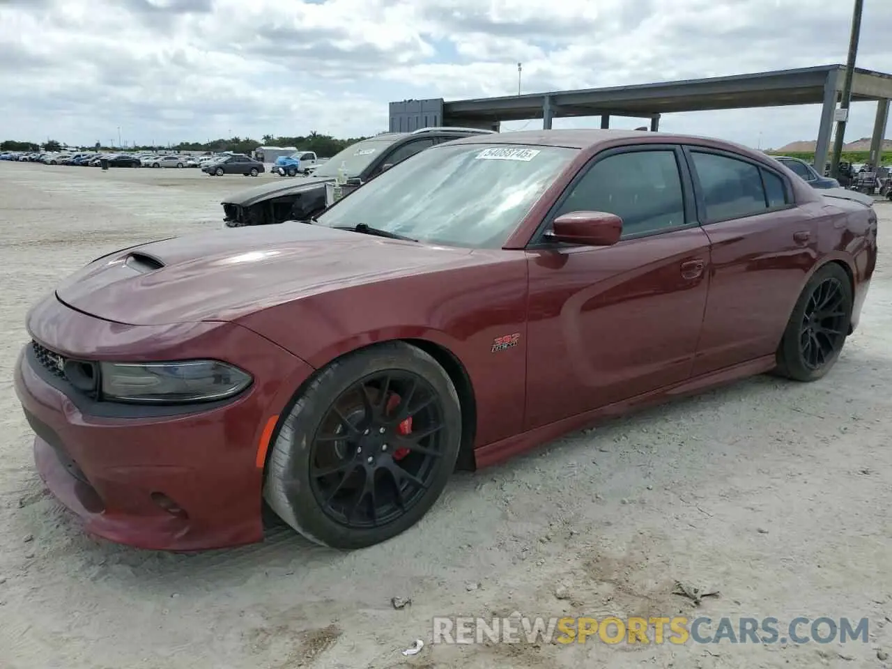 1 Photograph of a damaged car 2C3CDXGJ4LH181844 DODGE CHARGER 2020