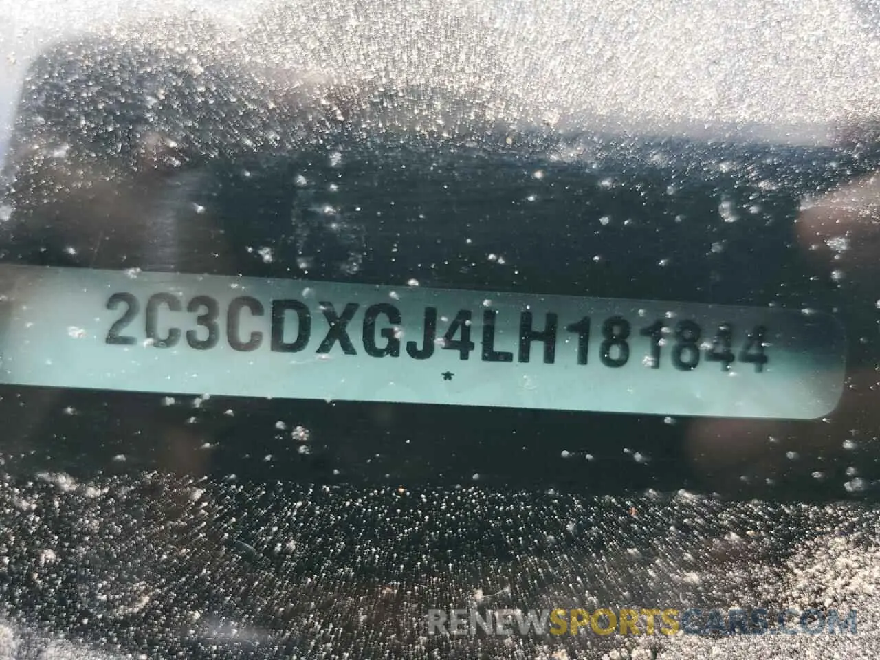 12 Photograph of a damaged car 2C3CDXGJ4LH181844 DODGE CHARGER 2020