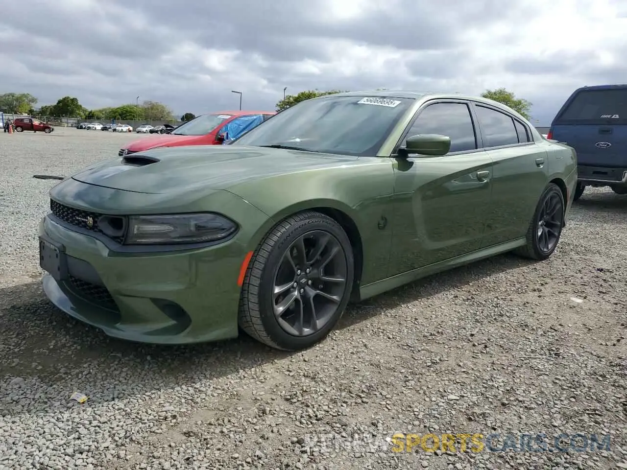 1 Photograph of a damaged car 2C3CDXGJ4LH244196 DODGE CHARGER 2020