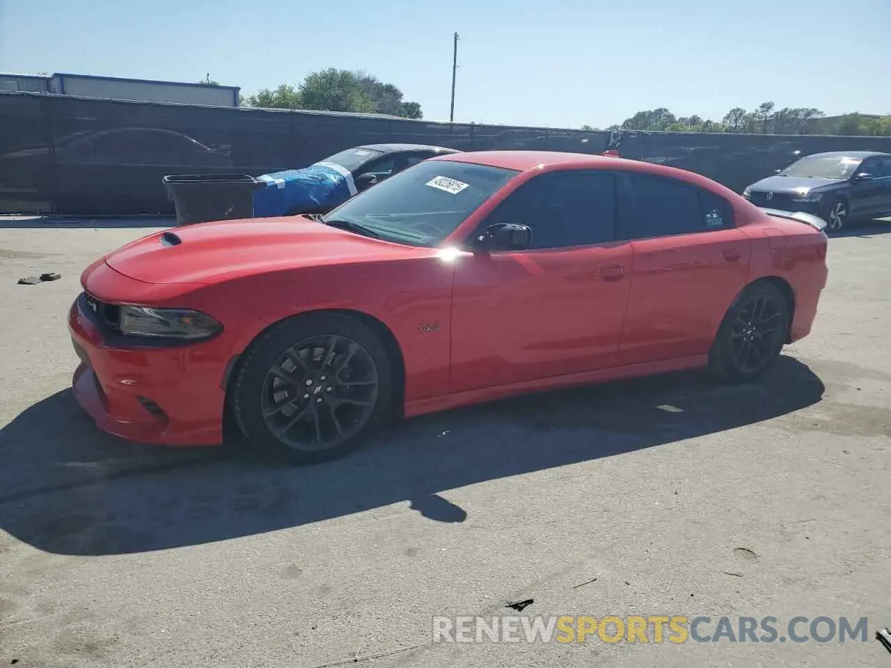 1 Photograph of a damaged car 2C3CDXGJ4LH247955 DODGE CHARGER 2020