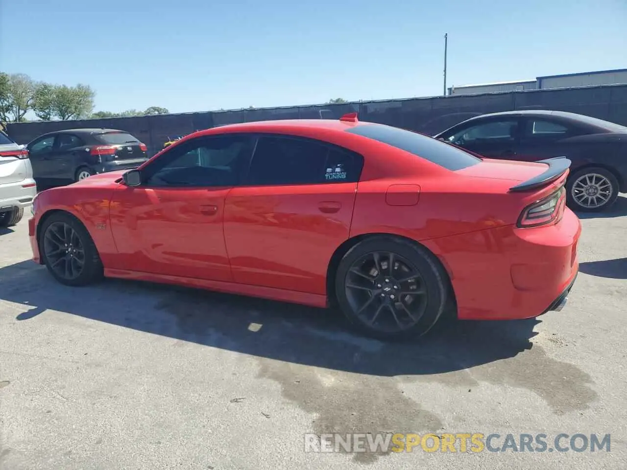 2 Photograph of a damaged car 2C3CDXGJ4LH247955 DODGE CHARGER 2020