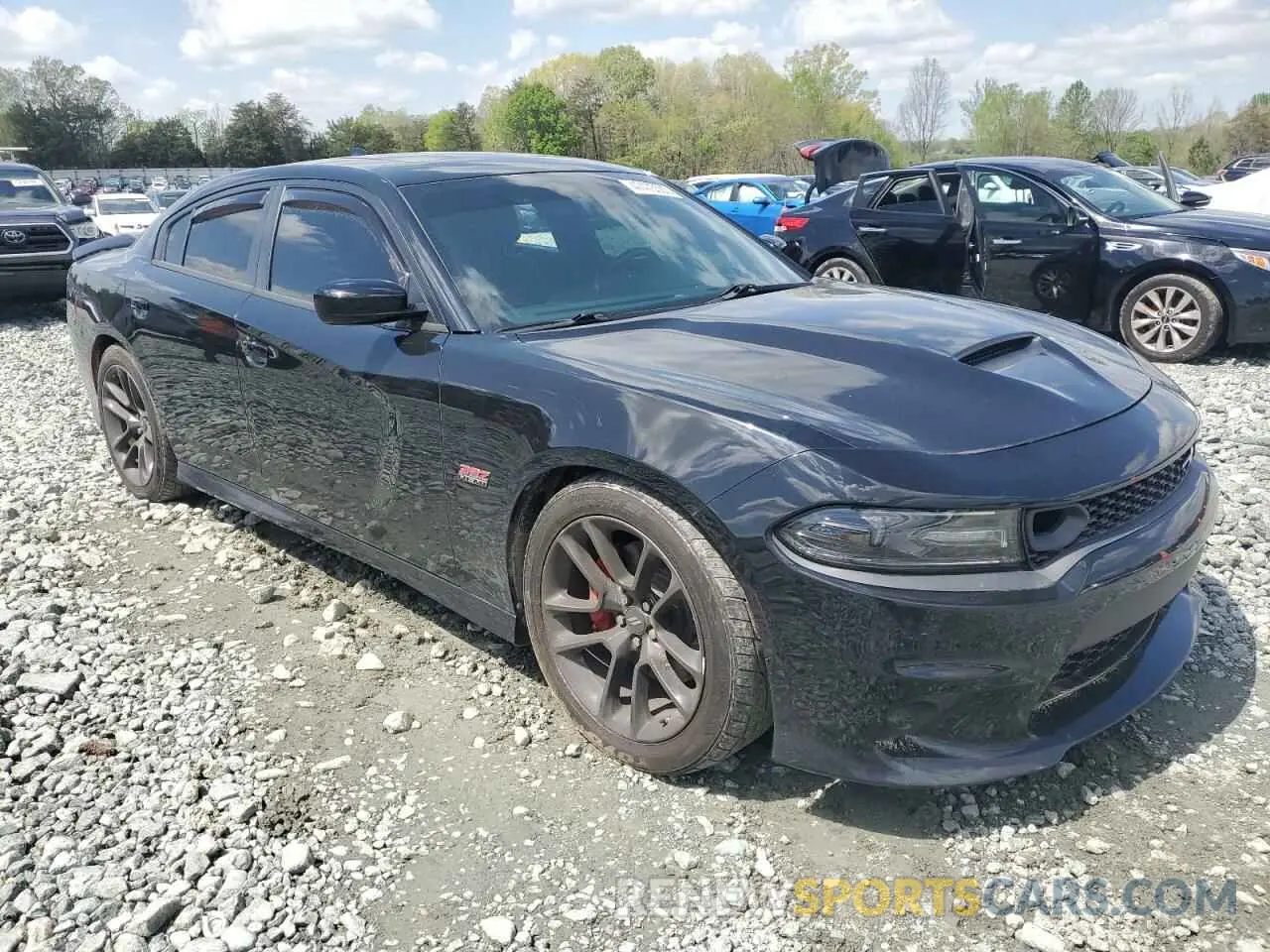 4 Photograph of a damaged car 2C3CDXGJ5LH136184 DODGE CHARGER 2020