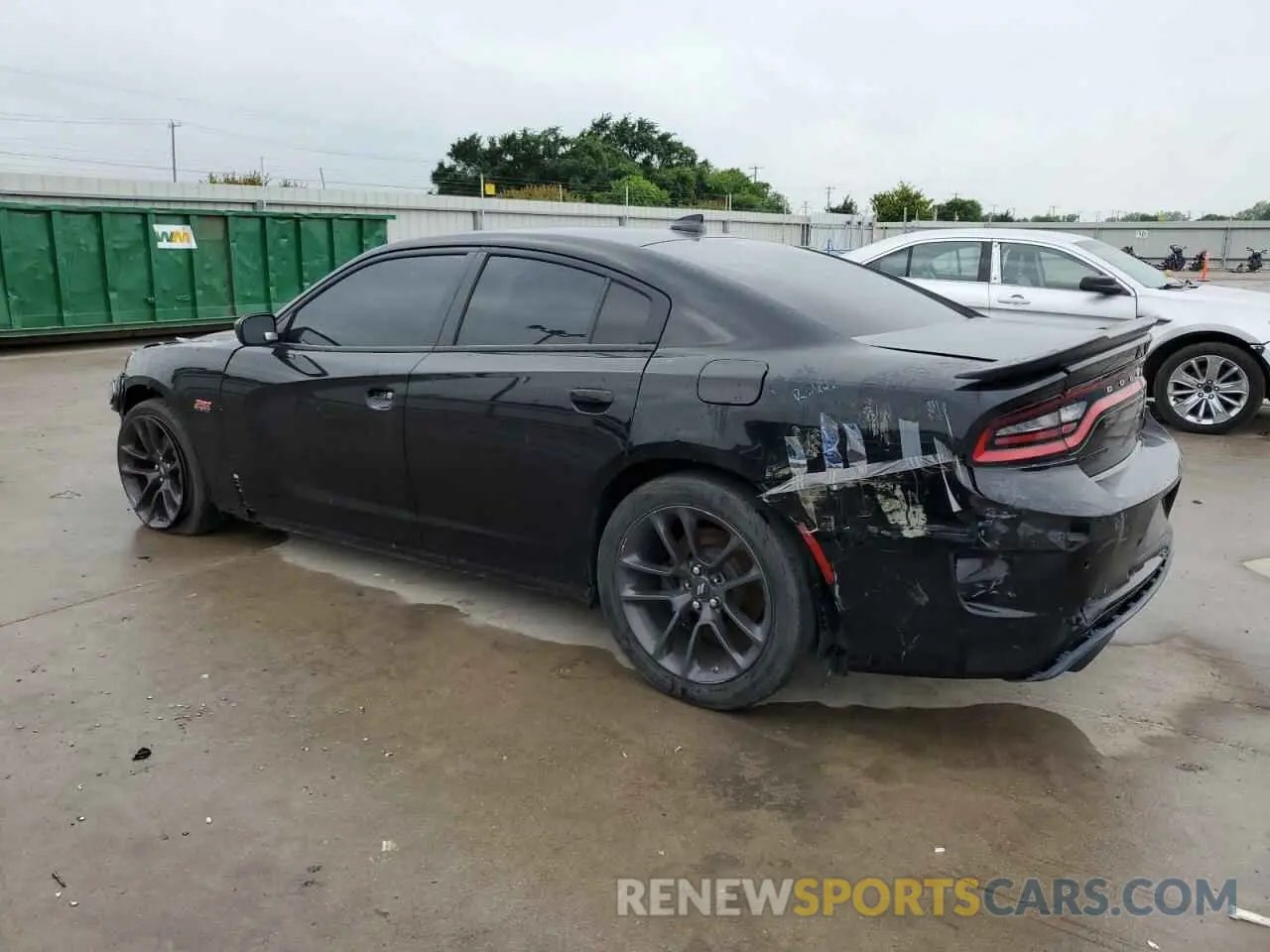 2 Photograph of a damaged car 2C3CDXGJ5LH219503 DODGE CHARGER 2020
