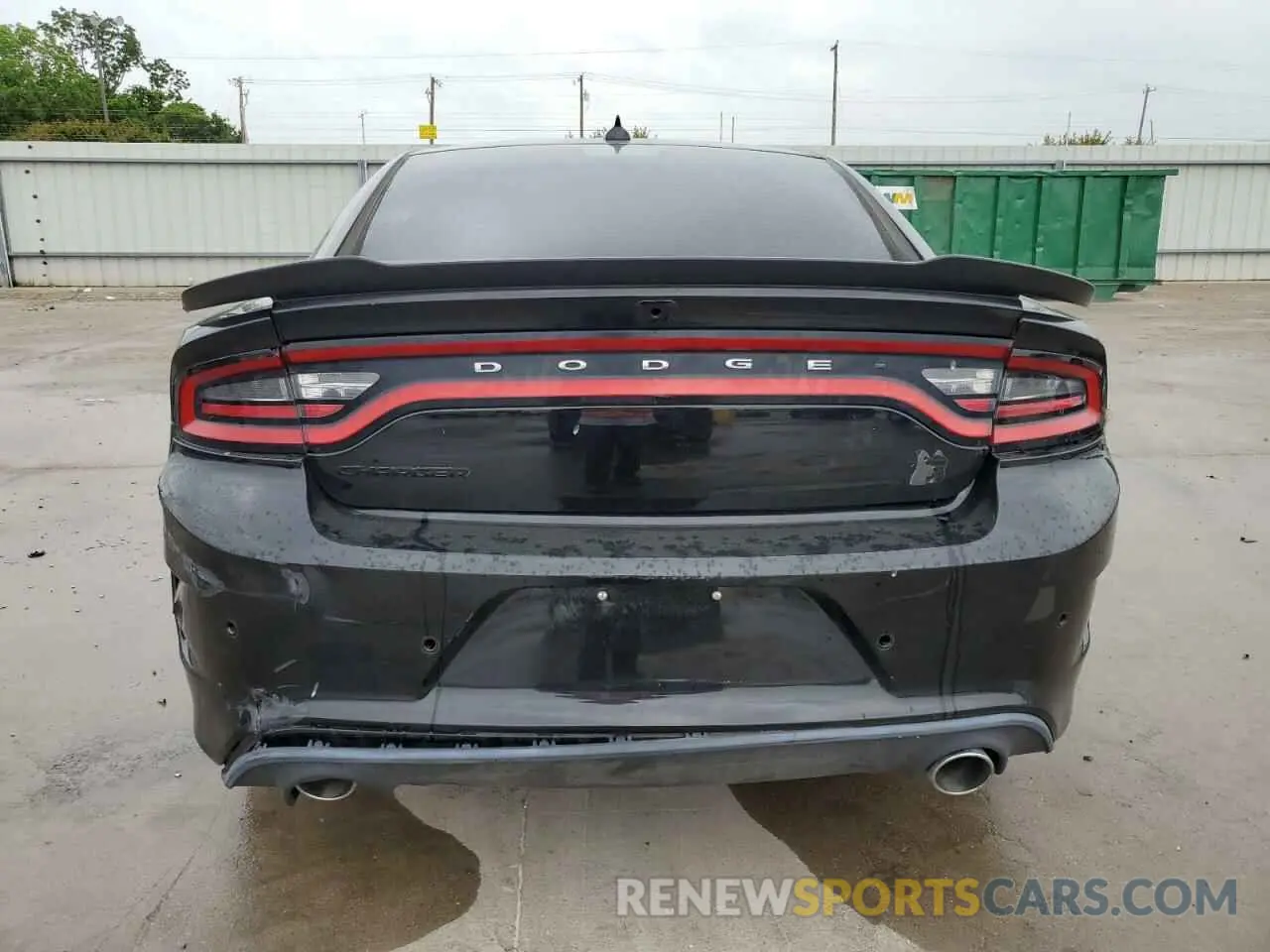 6 Photograph of a damaged car 2C3CDXGJ5LH219503 DODGE CHARGER 2020